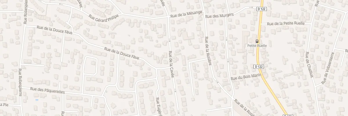 Plan du 20B Rue de la Cavee à Argenteuil