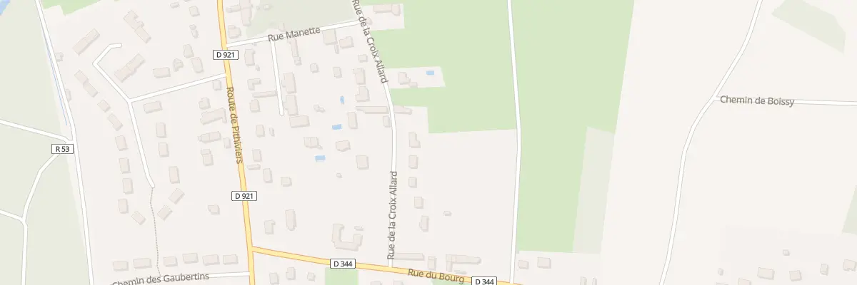 Plan du 12 Rue de la Croix Allard à Vrigny
