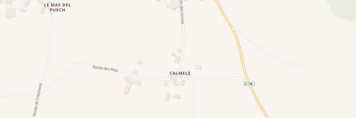 Plan du 5086 Calmels Le Bas à Tayrac