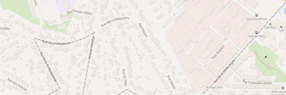 Plan du 30 Rue Neuve à Igny