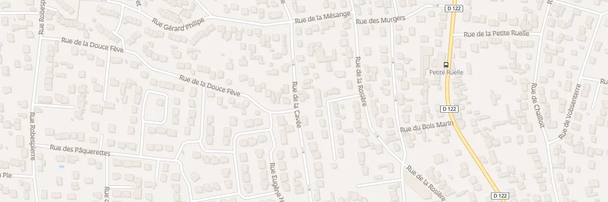 Plan du 18 Rue de la Cavee à Argenteuil