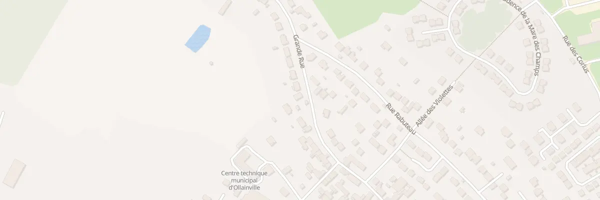 Plan du 51 Grande Rue à Ollainville