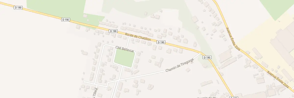 Plan du 3 Rte de Chatillon à Saint-Florent-sur-Cher
