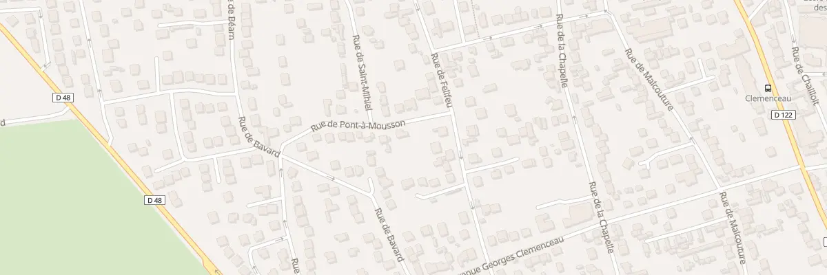 Plan du 1B Rue de Pont a Mousson à Argenteuil