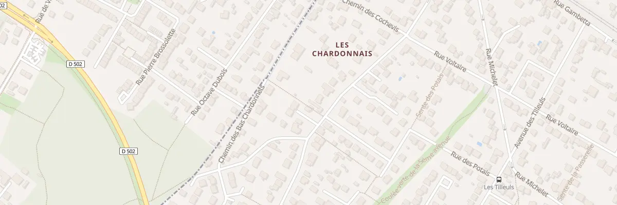 Plan du 94 Rue de Boissy à Saint-Leu-la-Forêt