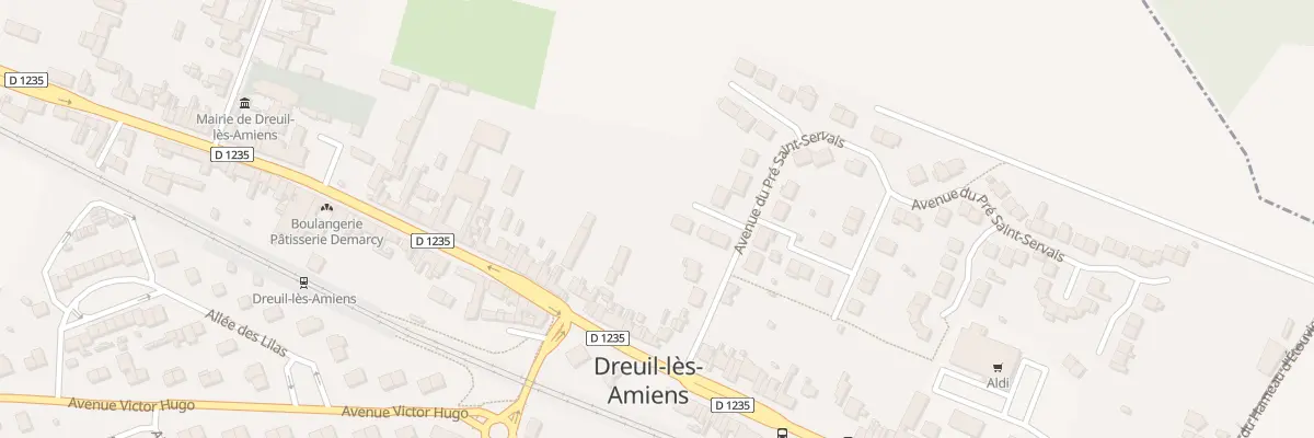 Plan du 218 Av Louis Pasteur à Dreuil-lès-Amiens
