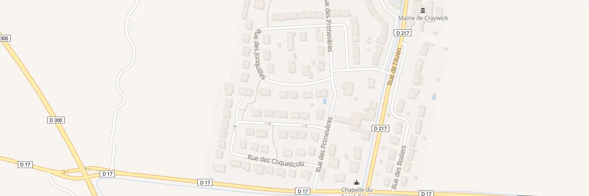 Plan du 147 Rue des Jonquilles à Craywick