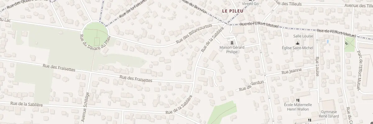 Plan du 24 Rue de la Sablière à Palaiseau