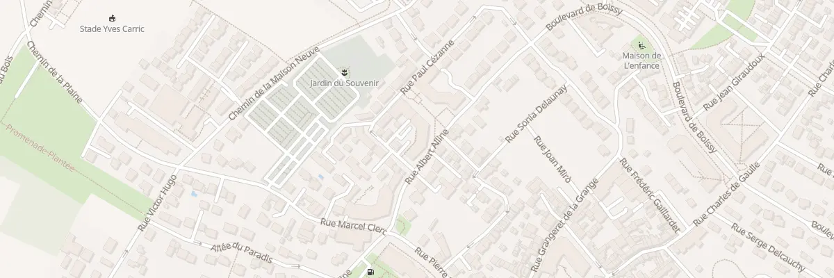 Plan du 53 Rue Albert Alline au Plessis-Bouchard