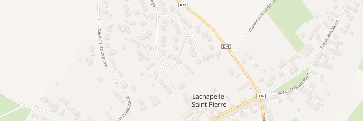Plan du 5 Pl des Beauchamps à Lachapelle-Saint-Pierre