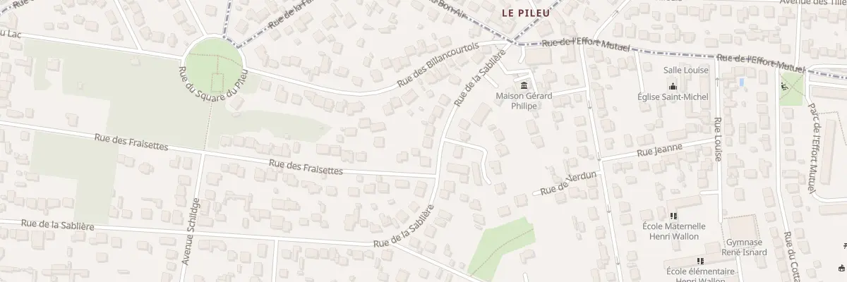 Plan du 26 Rue de la Sablière à Palaiseau