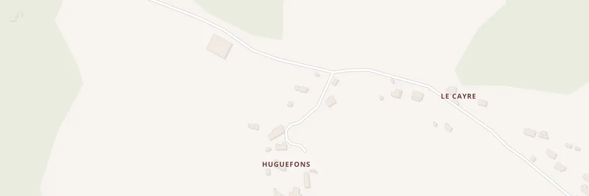 Plan du 5024 Huguefons à Nieudan