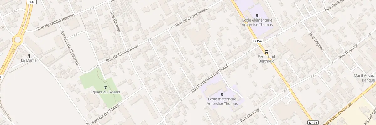 Plan du 73 Rue de Chanconnet à Argenteuil