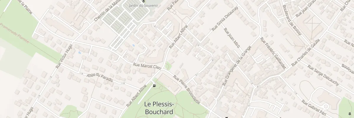 Plan du 46 Rue Albert Alline au Plessis-Bouchard