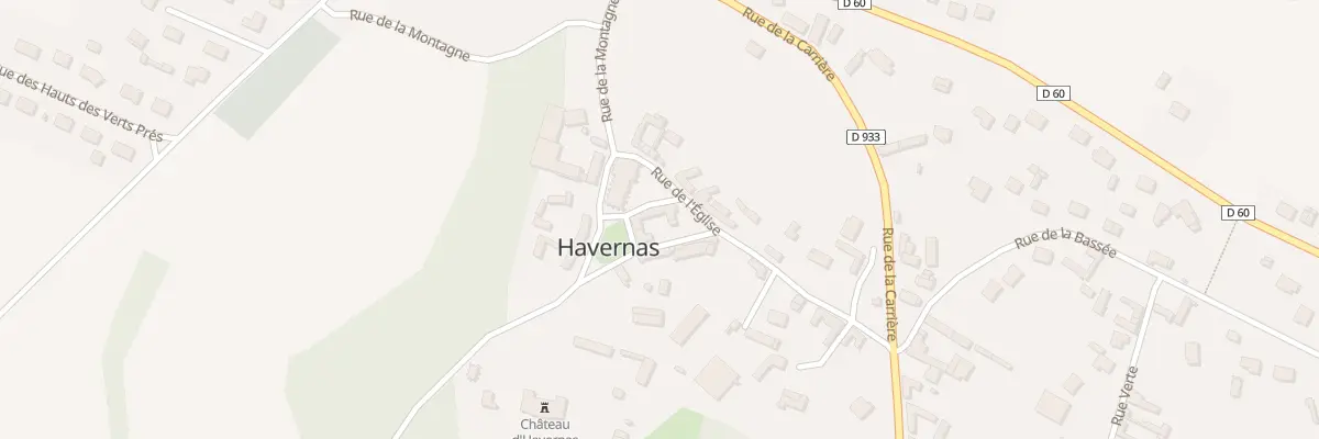 Plan du 2 Pl de l’Église à Havernas