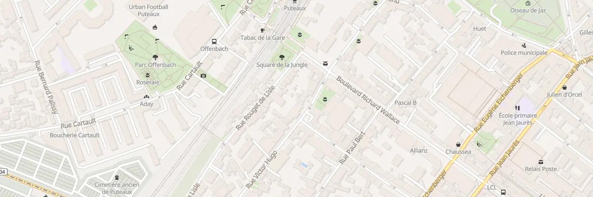 Plan du 67 Rue Victor Hugo à Puteaux