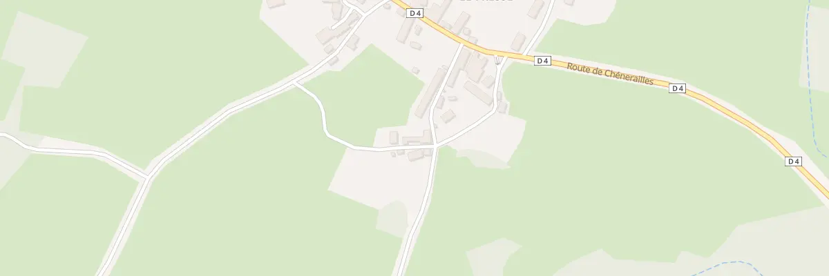 Plan du 5053 Fresse à Peyrat-la-Nonière