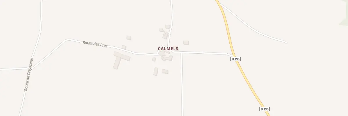 Plan du 5113 Calmels Le Bas à Tayrac