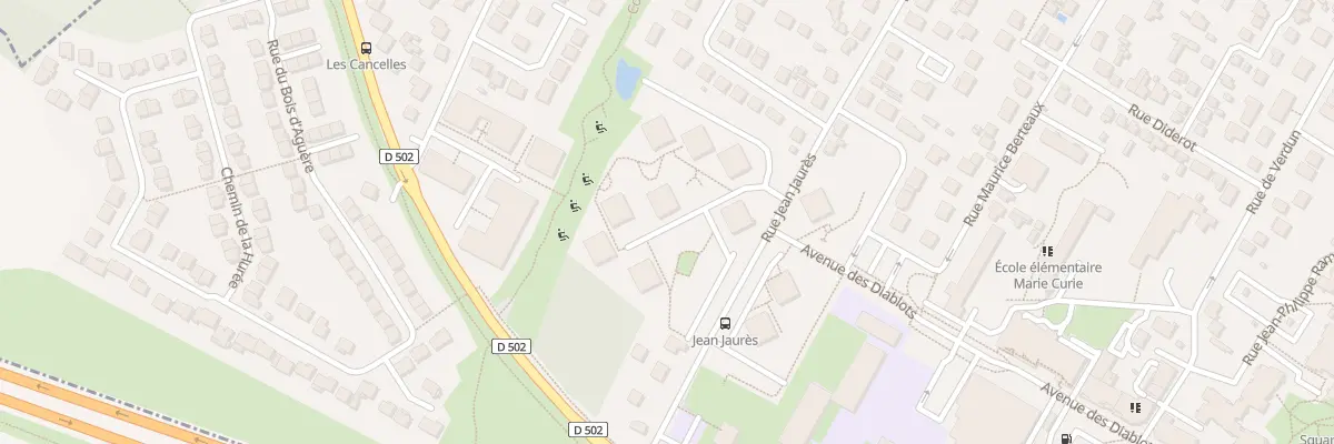 Plan du 70 Rue Jean Jaurès à Saint-Leu-la-Forêt
