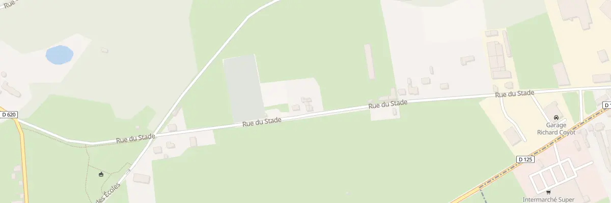 Plan du 448 Rue du Stade à Berthecourt