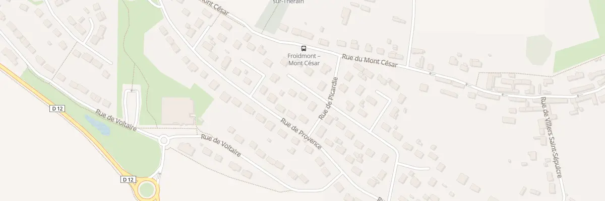 Plan du 1 Rue de Bourgogne à Bailleul-sur-Thérain