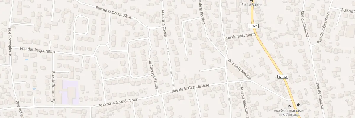 Plan du 8B Rue de la Cavee à Argenteuil