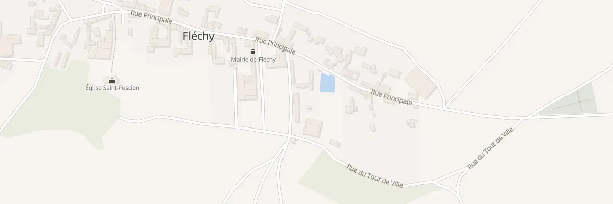 Plan du 16 Rue Principale à Fléchy