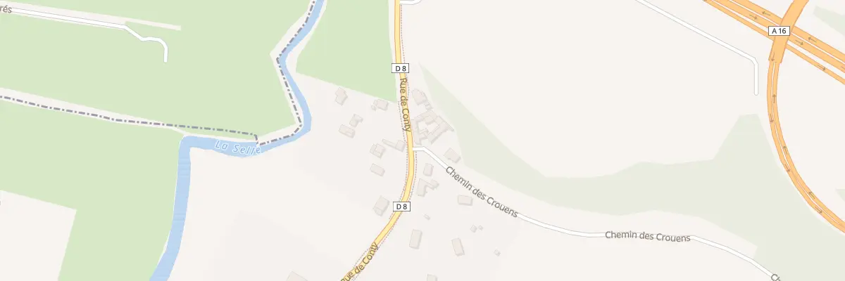 Plan du 8 Le Culmont à Vers-sur-Selle