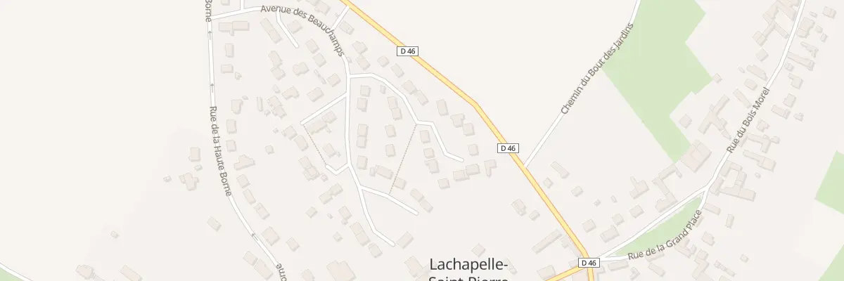 Plan du 12 All des Prés à Lachapelle-Saint-Pierre