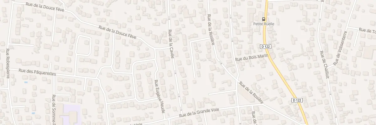 Plan du 12B Rue de la Cavee à Argenteuil
