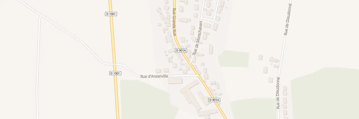 Plan du 63 Rue Grande Rue à Puiseux-le-Hauberger