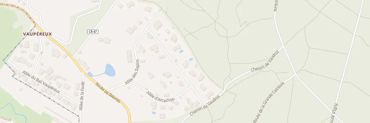 Plan du 9 Av Bel Air à Verrières-le-Buisson