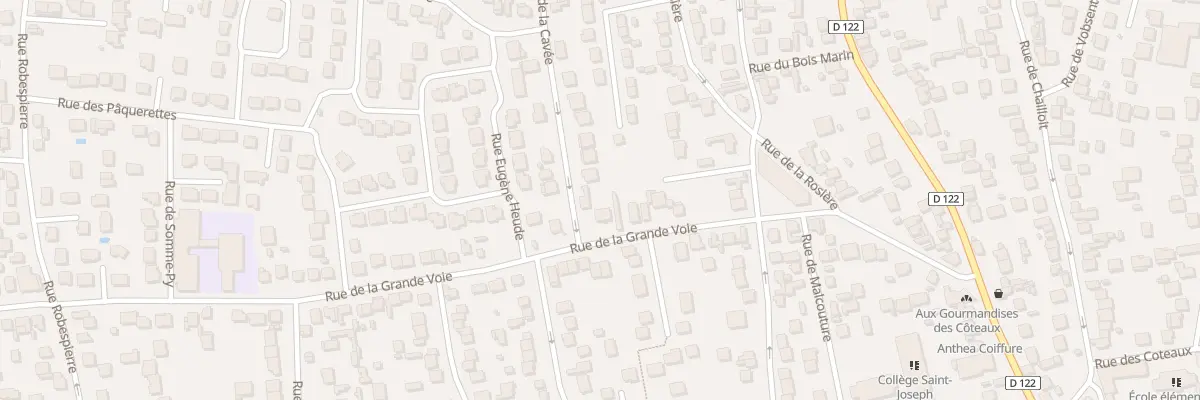 Plan du 32 Rue de la Grande Voie à Argenteuil