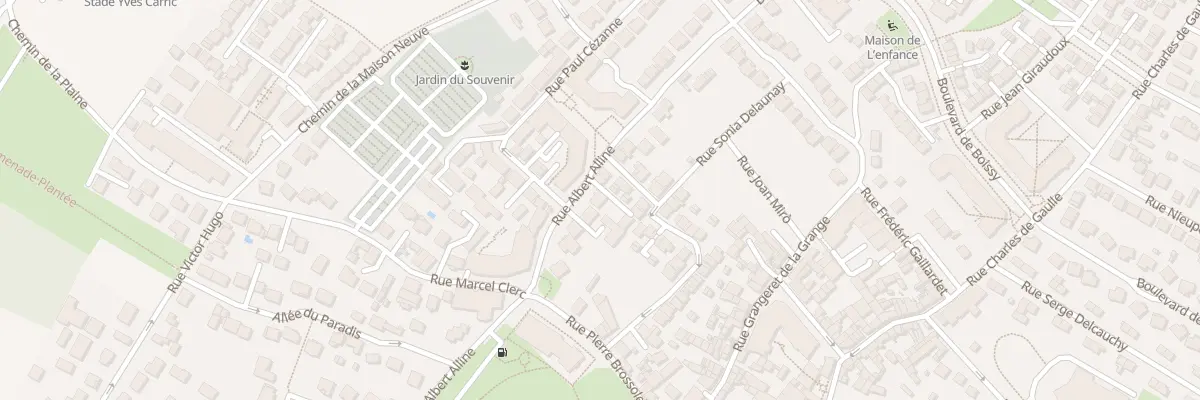 Plan du 52 Rue Albert Alline au Plessis-Bouchard