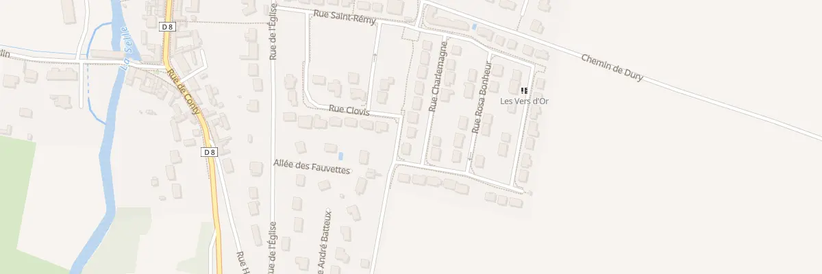 Plan du 14 Rue Charlemagne à Vers-sur-Selle