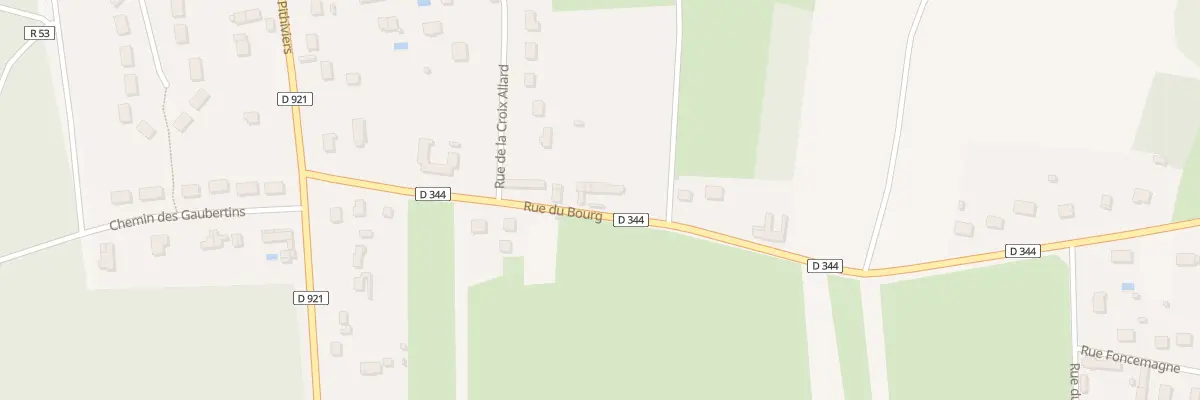 Plan du 66 Rue du Bourg à Vrigny