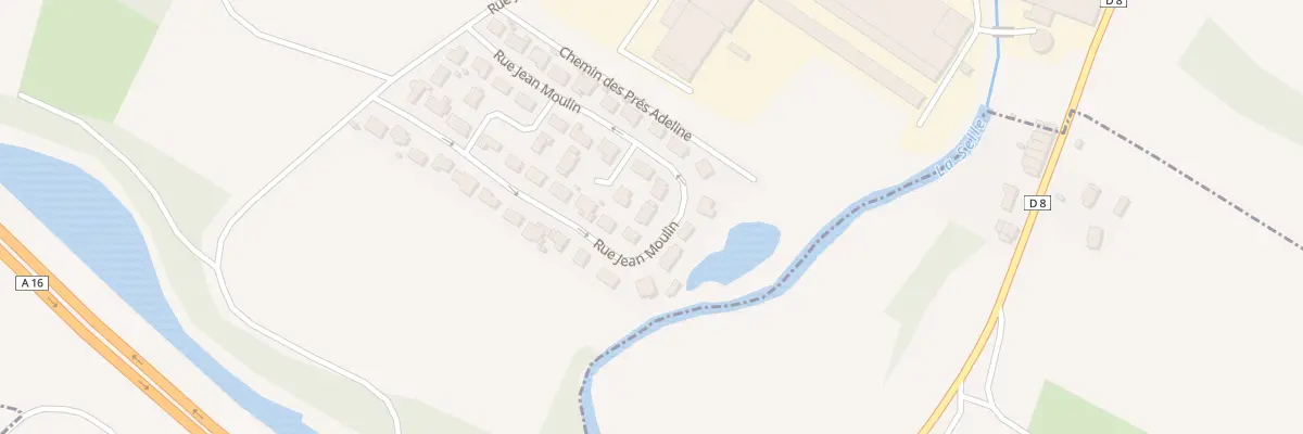 Plan du 37 Rue Jean Moulin à Saleux