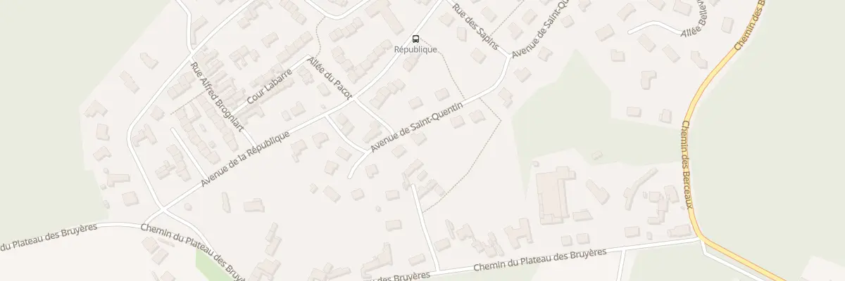 Plan du 21 Av Saint Quentin à Longuenesse