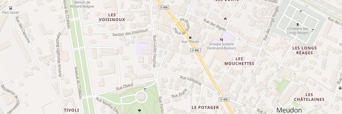 Plan du 26B Rue de Porto Riche à Meudon