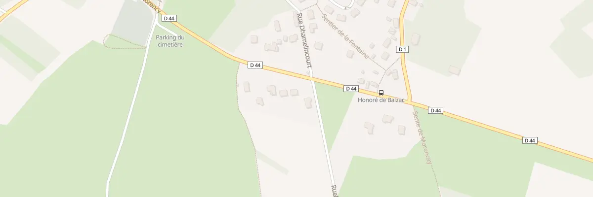 Plan du 9005 Rue de Montmorency à Villiers-Adam