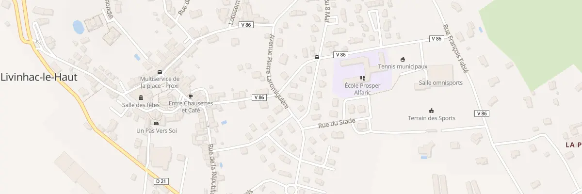 Plan du 4 Av Pierre Laromiguière à Livinhac-le-Haut