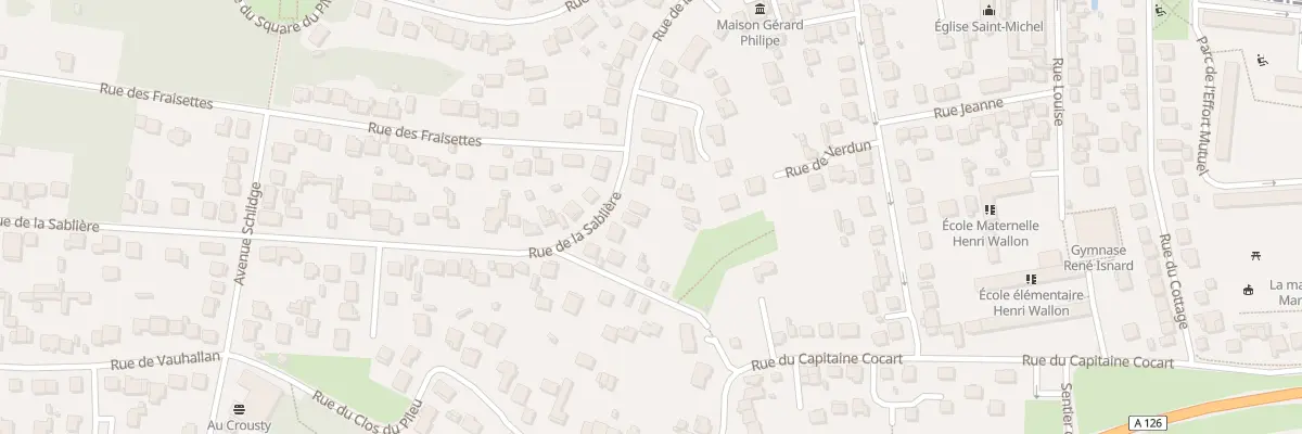 Plan du 27 Rue de la Sablière à Palaiseau