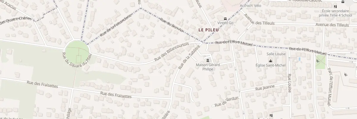 Plan du 16 Rue de la Sablière à Palaiseau