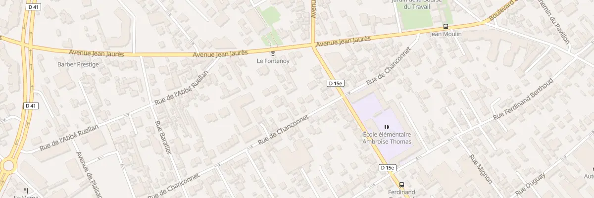 Plan du 38 Rue de Chanconnet à Argenteuil