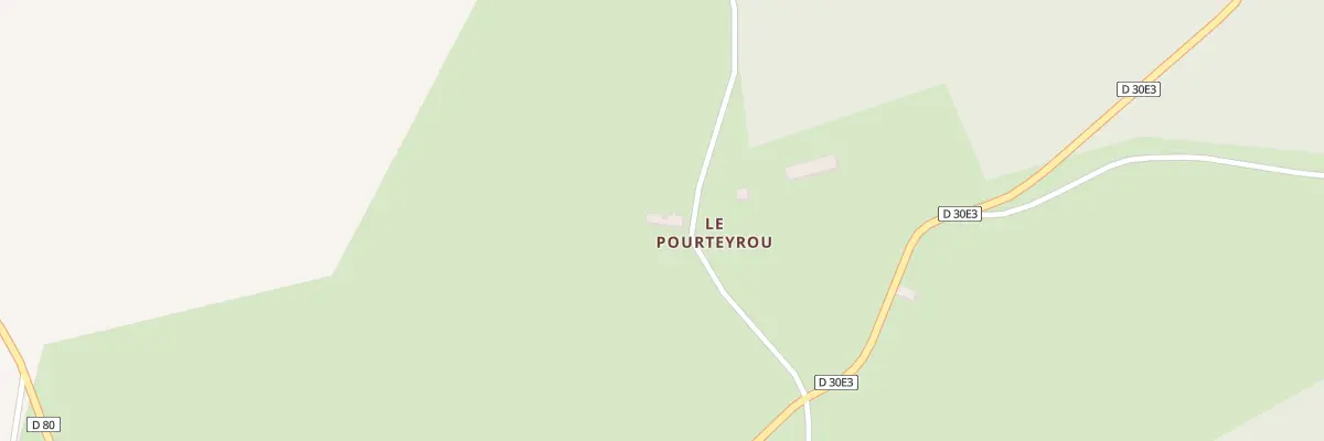 Plan du 1 Le Pourteyroux à Bellechassagne