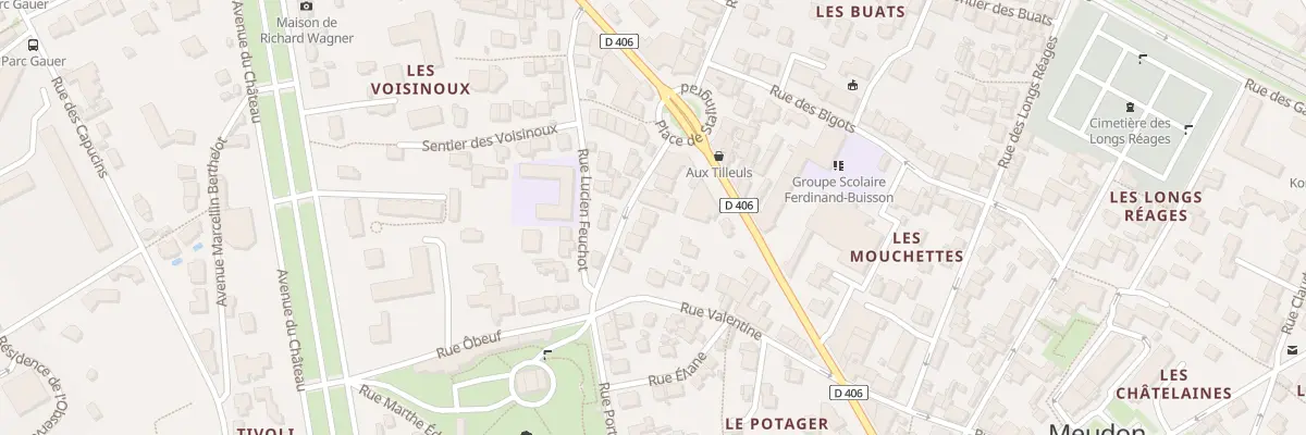 Plan du 26T Rue de Porto Riche à Meudon