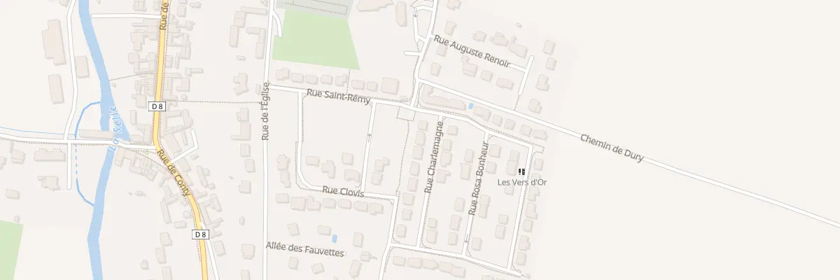 Plan du 4 Rue Charlemagne à Vers-sur-Selle