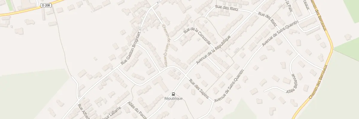 Plan du 6 Rue des Sapins à Longuenesse