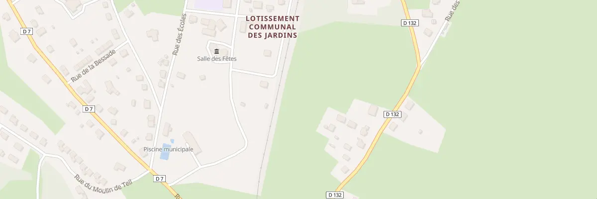Plan du 12B Rue de la Bialle au Rouget-Pers