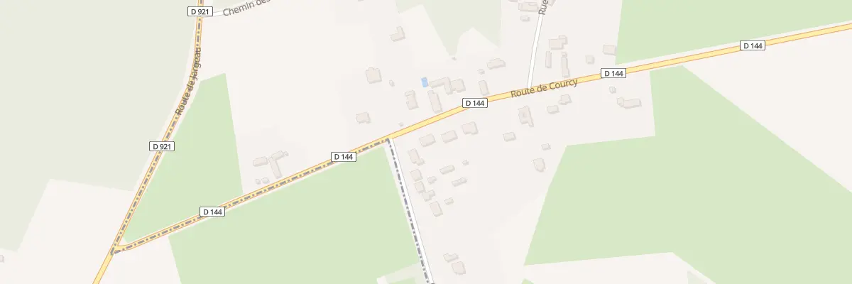 Plan du 71 Rte de Courcy à Vrigny
